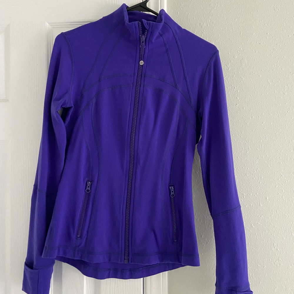 Purple Lululemon Define Jacket